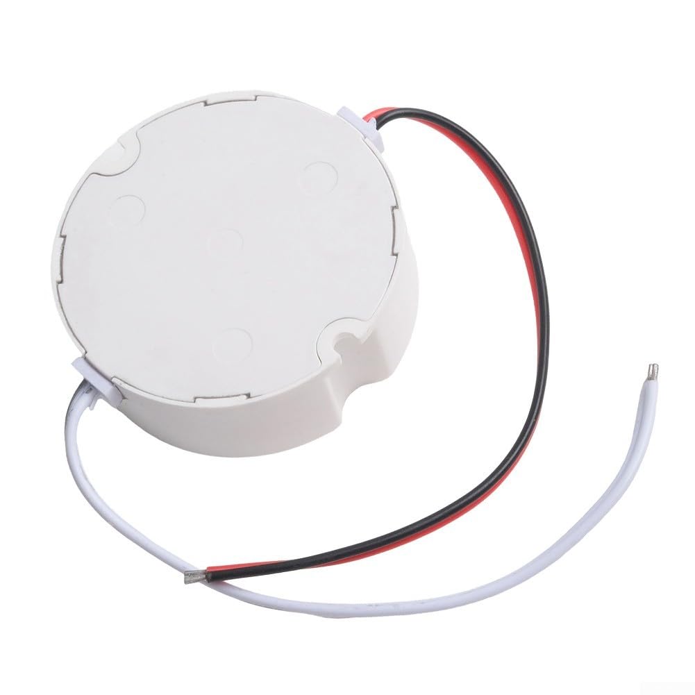 LED Transformer 12V/24V 30W, IP66 Waterproof AC to DC Supply LED Strip Lights, Low Voltage Driver with Surge, White(12V 30W)