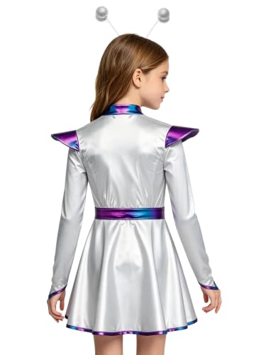 Traje de galaxia cósmica infantil ideal para actuaciones en el escenario