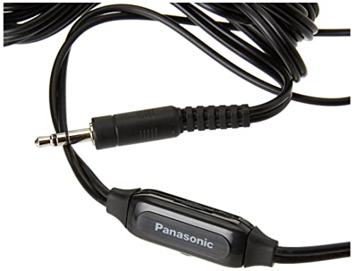 Auriculares Panasonic de diadema con cable de 3 metros para televisión y PC 4