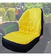 LP95233 Cushioned Seat Cover Compatible with John Deere Compact Utility Tractor Seats up to 18" H...
