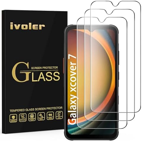 ivoler Film Protection Écran Verre Trempé Samsung Galaxy Xcover Cover