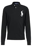  Polo Ralph LaurenBASIC Custom Slim FIT - Poloshirt - Black