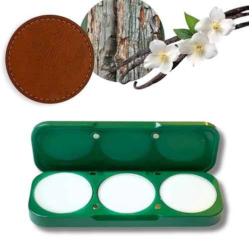 ēma Dark Gourmand Solid Perfume – Cedarwood, Leather & Vanilla