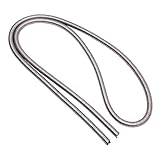 Protecteur de câble métallique - flexibilité : le fileté en métal a une bonne flexibilité et de bonnes performances de flexion, peut s'adapter à différents environnements et besoins d'installation, facile à installer et à utiliser.