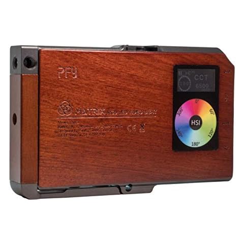 PFY Matrix Portable Video RGBCW LED Light, Grey Cover