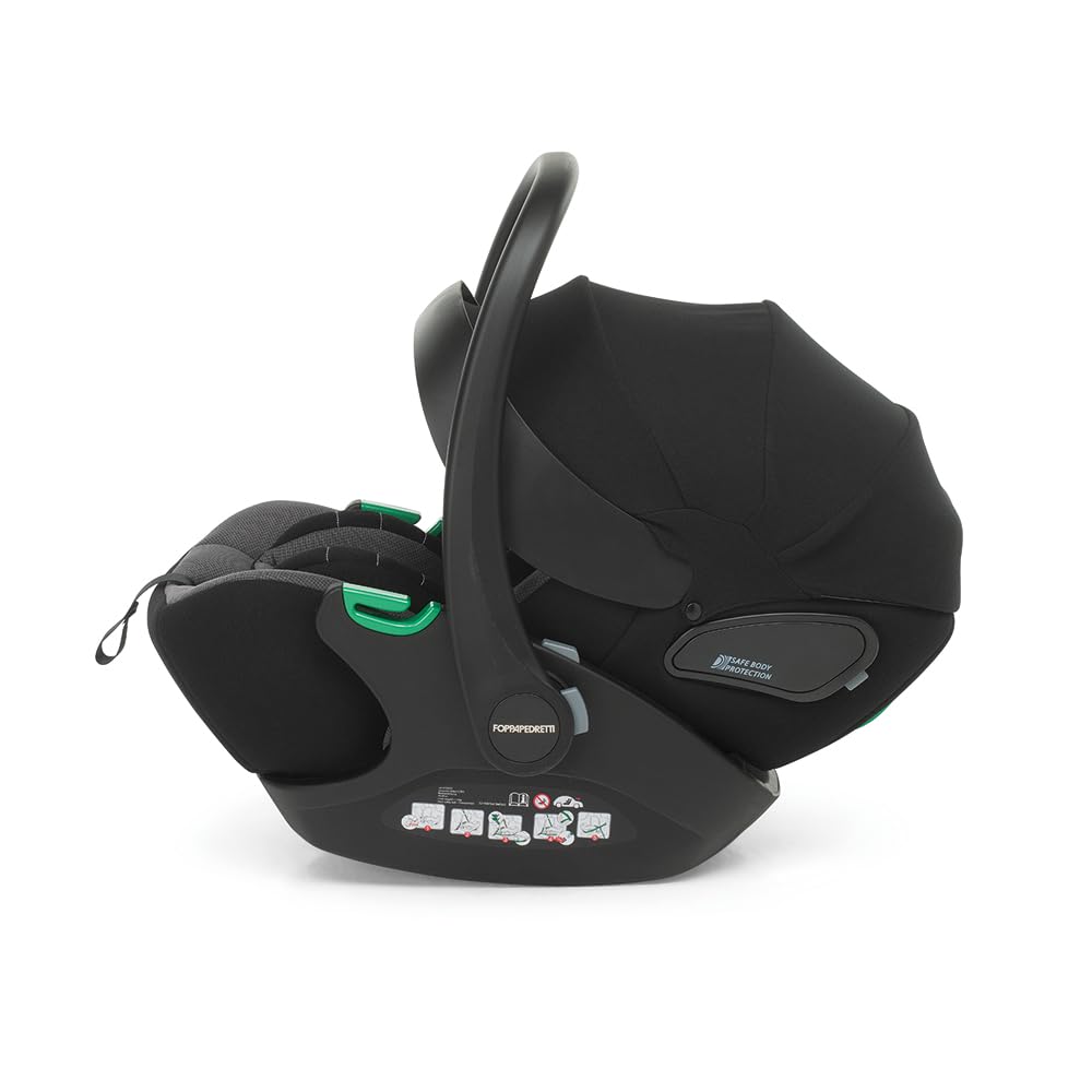 Foppapedretti Rek i-Size Ovetto Inclinable, Black