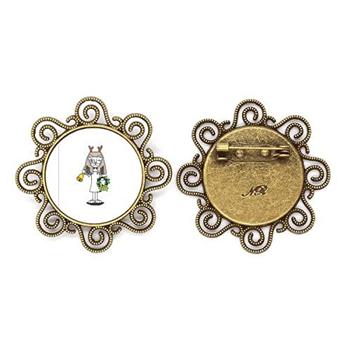 Broche en forme de bois de cerf pour filles barrette cheveux enfant motif animal