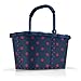 Produktbild carrybag frame mixed dots red