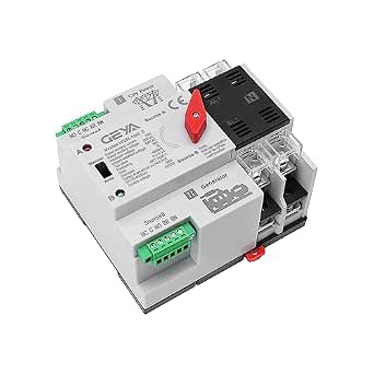 GEYA Mini ATS Dual Power 100A Automatic Transfer Switch