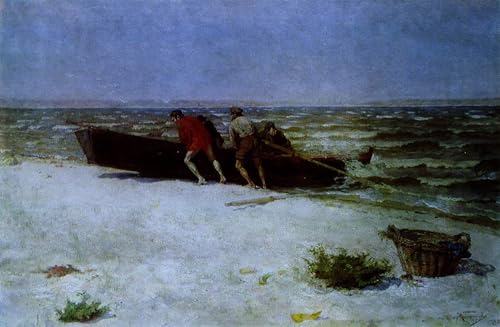 Affiche toile Pêcheur de Kuznetsov : l'art maritime dans votre salon