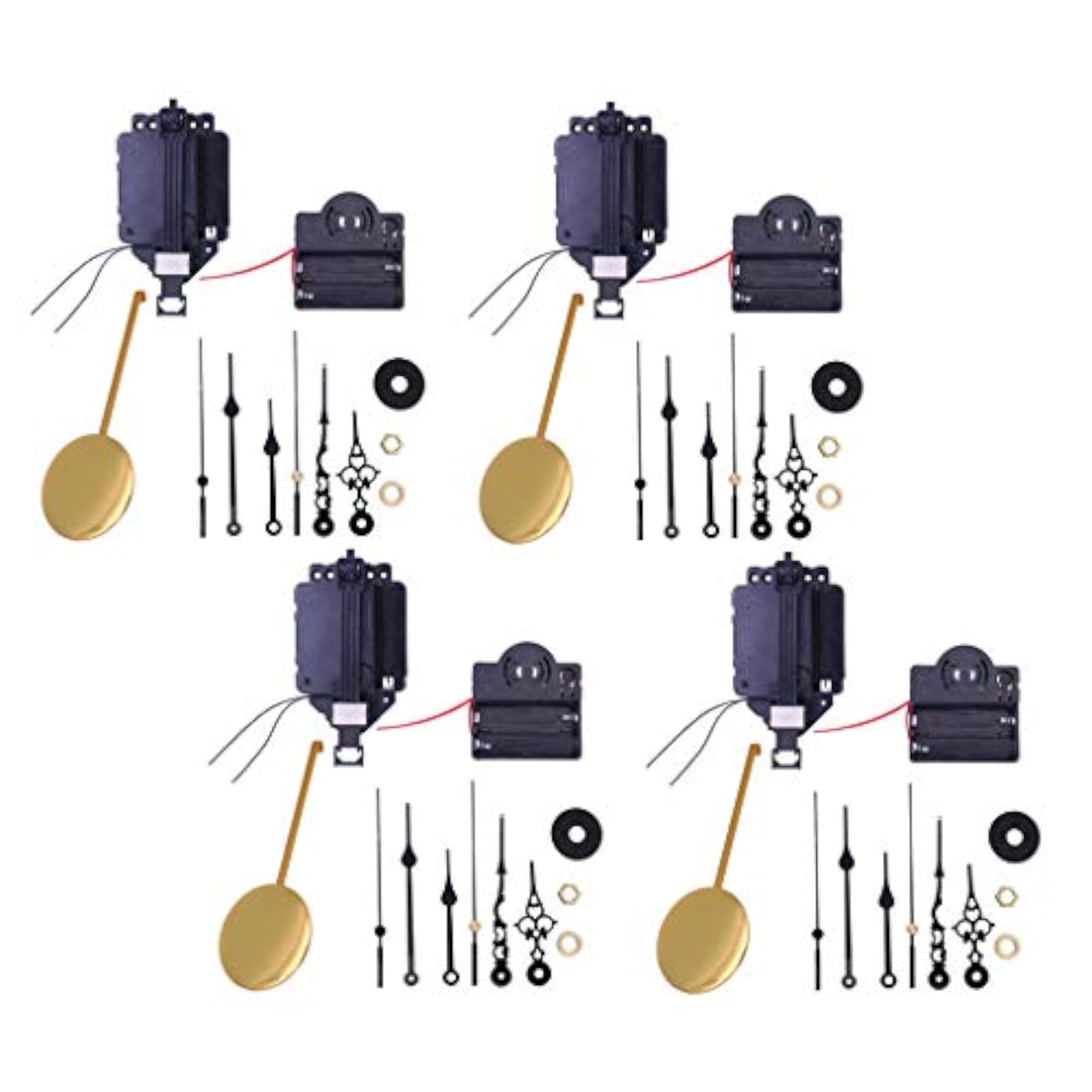 4 Set Quartz Pendulum Clock Movement DIY Kits