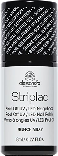 Preisvergleich Produktbild alessandro Striplac French Milky, 1 x 8 ml