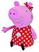 Jemini 023343 Peppa Pig Peluche Musicale Robe à Pois +/-30 cm