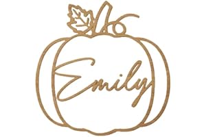 Personalized Pumpkin Place Cards: The Perfect Touch for Your Special Occasion
