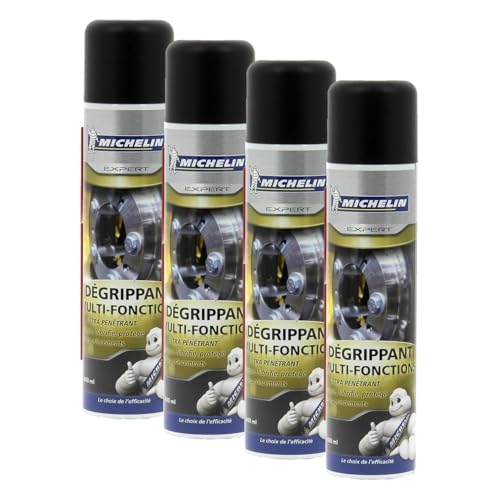 Dégrippant lubrifiant Michelin Expert 400 ML lot de 4 spray mécanique anti rouille