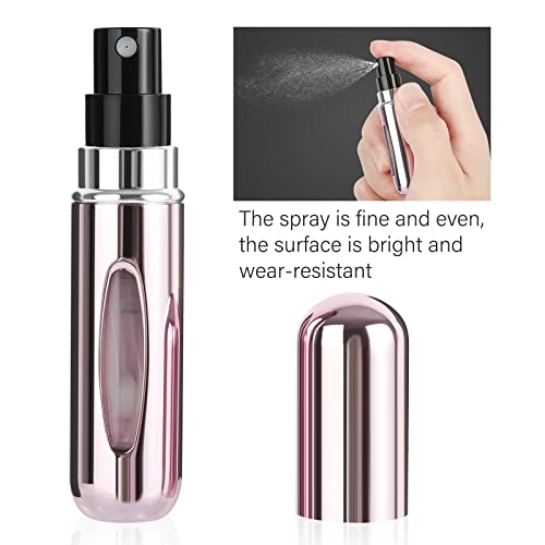 Image of Refillable Mini Perfume Atomizer Bottles, Portable 5ml Scent Pump Case for Travel and Outgoing (1 Pack)