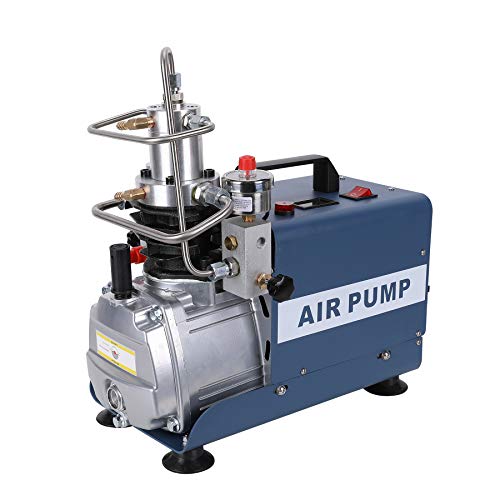 Electric Pcp Air Compressor Pump - 4500 Psi/30 Mpa /300 Bar - Pressure Customized - Adjustable Control With Auto-Stop - Fill Paintball- Pressure And Leakage Testing #TOP6
