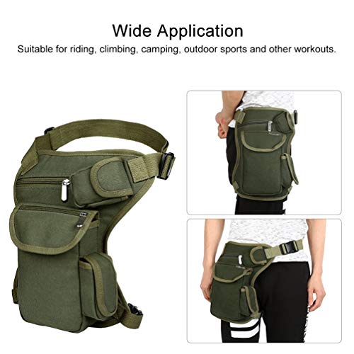 Ducomi Borsa da Gamba Uomo - Marsupio Zaino Moto