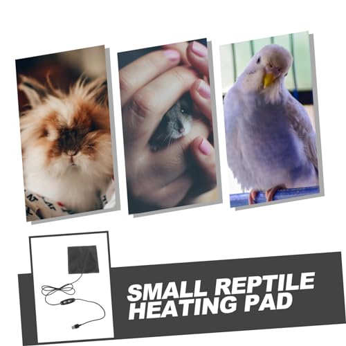 Alfombrilla térmica pequeña para reptiles con USB miniatura 3