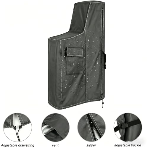 Funda Protectora para Ablandador de Agua 64" H x 40" W x 16" D Gris miniatura 2