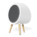 GAIATOP Calentador de Espacio, Calentadores Eléctricos de bajo Consumo de Energía para el Espacio, Seguridad Automática, Apagado/oficina, Recámara, Silencioso (Listado por ETL)…
