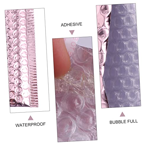 SEWACC Envelopes De Pergaminho 36 Peças De Saco Plástico De Bolhas Em Ouro Rosa Ou Pequenas Bolhas D