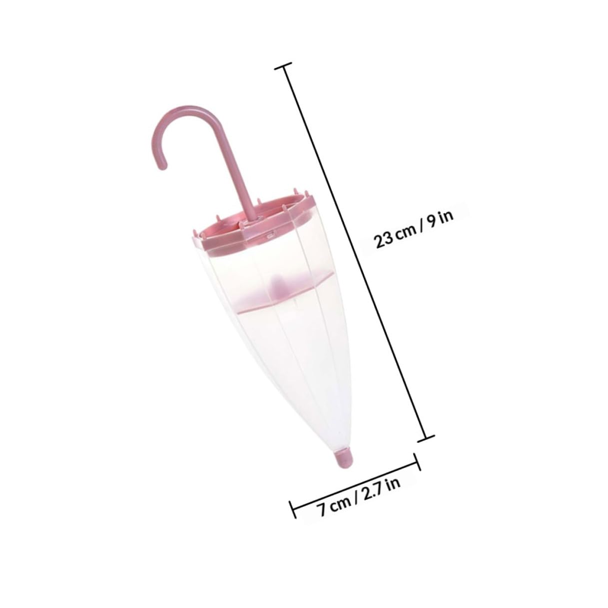 SOLUSTRE Deumidificatore con Assorbitore di Umidità Riutilizzabile per Armadio 2 a Forma di in Abs e Pp per Cucina e Guardaroba