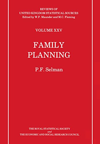 Family Planning (Reviews of United Kingdom Statistical Sources Book 25) (English Edition)