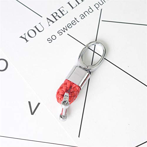 ALQYST For Tpu Car Key Case Auto Key Protection Cover For Chevrolet New Malibu Xl Equinox Car Holder Shell Colorful Car Styling Accessories,Red keychain