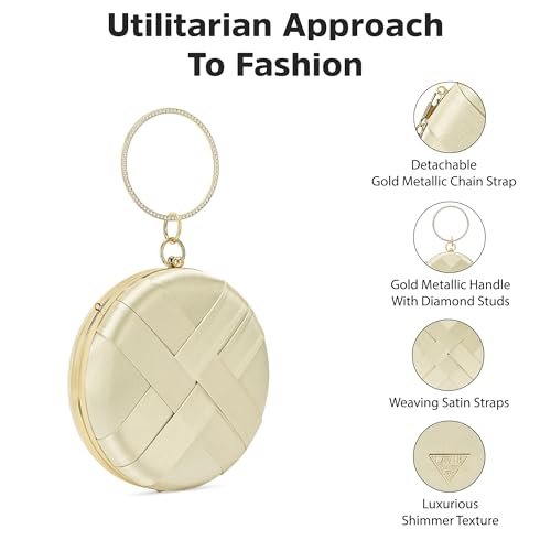 Image of Lavie Signature Women's Orem Circle Frame Clutch | Ladies purse |Gift For Women