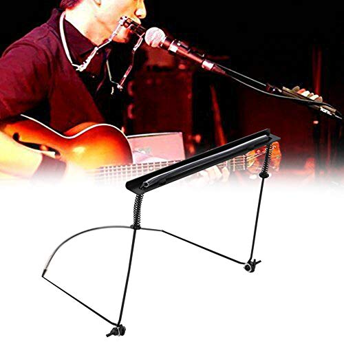 Harmonica Stand, Rubber Neck Brace Harmonica Stand, Adjustable Harmonica Neck Stand, for 24 Hole Professional Playing Harmonica, Harmonica Lovers(24 hole black) - Image 4