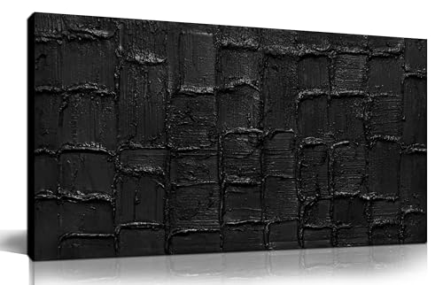 Abstract Painting Wall Art for Living Room Black Wall Decor
