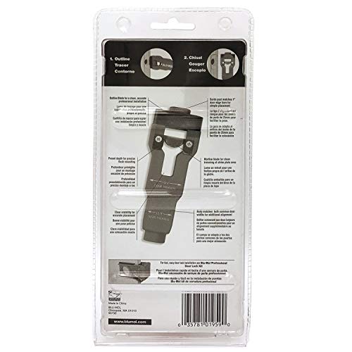 Disston E0101959 Blu-Mol Door Latch Mortise Tool