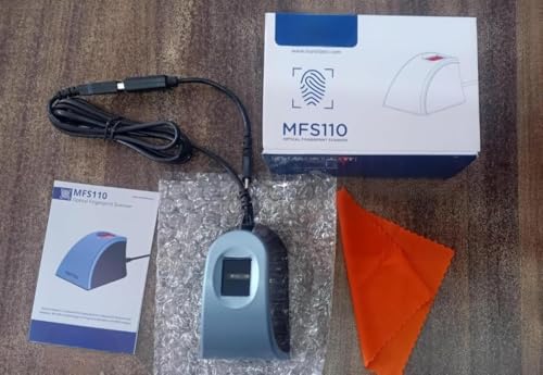 Image of SE Mart L1 Biometric Single Fingerprint Scanner | Aadhaar Authentication Device | Updated RD Service | High Securety and Fast scanning | Reliable and Durable