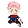 Total Anime Yuji Itadori - 8-Inch Scale Super Soft Plush with Authentic Details from Jujutsu Kaisen - Image 5