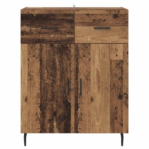 Aparador exclusivo de madera recuperada de diseño moderno y construcción estable superior 7