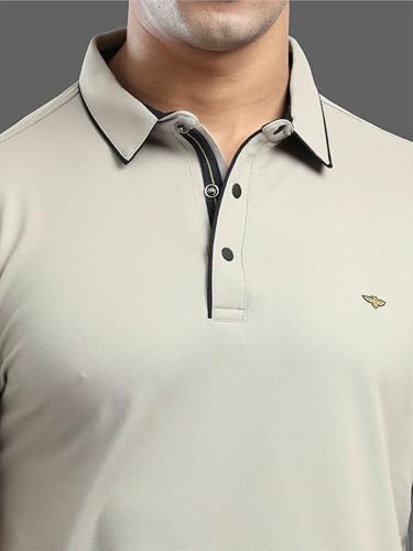 Image of STELLERS Men's Premium Softberry Pique Polo T-Shirt | Feather Touch Feel |Regular Fit| Odour Resistant| Anti-Static| Wrinkle Free | Quick Dry | Stretchable | Lightweight | Sweat-Proof