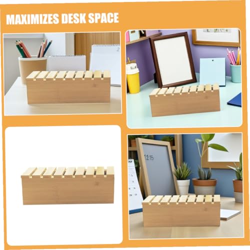 Boîte pour espace de travail à domicile et rangement de câbles - 3