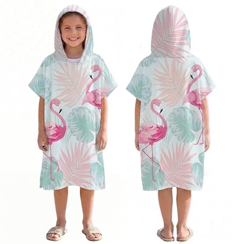 LOMTRATS Poncho de surf de microfibra de secado rápido, toalla envolvente, albornoz, sudadera con capucha para adultos, hombres, mujeres o familias, para natación, playa, surf, buceo, baño en casa