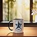 Marvel The Falcon and The Winter Soldier Bucky Barnes Poster Ceramic Mug, Black/White
