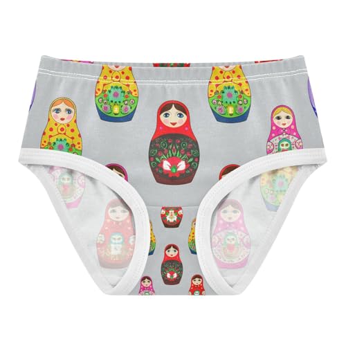 Colorful Russian Nesting Dolls Toddler Girls's Underwear 2T 202c1182
