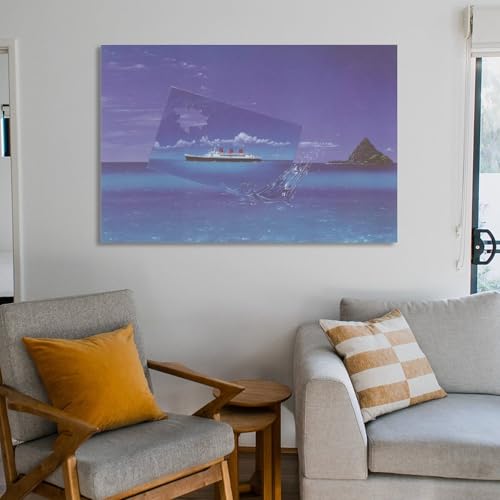 Poster Hiroshi Nagai Reflets de la mer grand format pour décoration