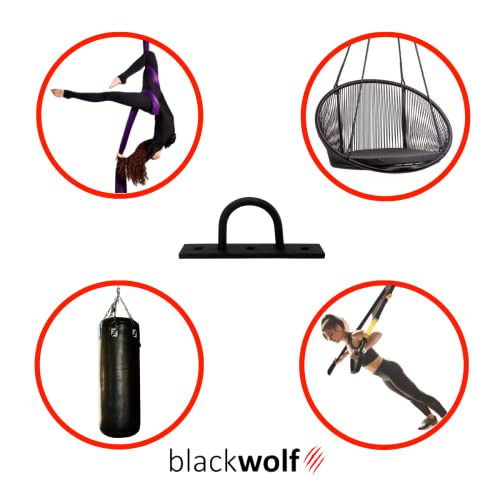 Kit 2 Suportes Cromados P/Treino Argola Olímpica Teto + Kit Parabolt