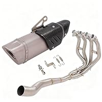 Amazon | FIRECARP ZX-25R バイクマフラー, エキゾーストパイプ