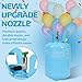LANFU 7L Helium Tank for Balloons at Home Helium Balloon Pump Kit Up to 30 Balloons, Perfect for Parties Events (Only Helium Tank)
