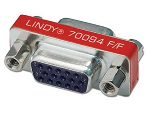 Lindy Mini Gender Changer 15 HD FM/FM, female/female, 15HD, 15HD