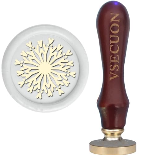 Seals Starry Wax Seals Stamp Retro Stamp Maker Great Gift for Birthday Christmas Themed Party (Hgw)