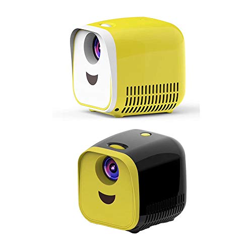 Mini Tragbarer LCD-Projektor Eingebauter Lautsprecher Full HD 1080P 1000 Lumen LED-Videobeamer-Unterstützung 1080P HDMI/TF/IR/USB Für