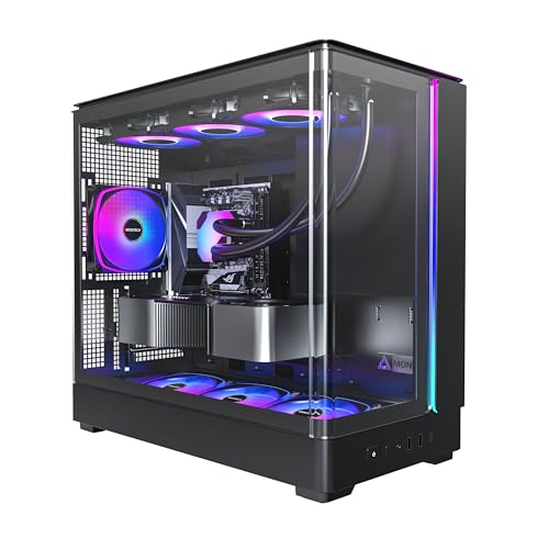 Image of Montech Computer Case PSU Combo - King 45 PRO (B) case with Century II 1200W PSU