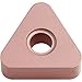 Kyocera TNMA 334 CA310 Grade CVD Carbide, 0 Degree, Triangle, Negative Rake Angle, Neutral Turning Insert for Continuous and Roughing in (K) Gray Cast Iron and (K) Nodular Cast Iron (10 Pieces)